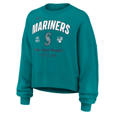 Seattle Mariners Women's Nike MLB Pullover Crew. Nike.com